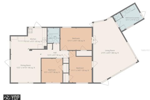 Casa en venta en Saint Petersburg, Florida, 3 dormitorios, 133.04 m2 № 2381044 - foto 23