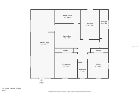 Commercial property in Arcadia, Florida 182.83 sq.m. № 1548508 - photo 24