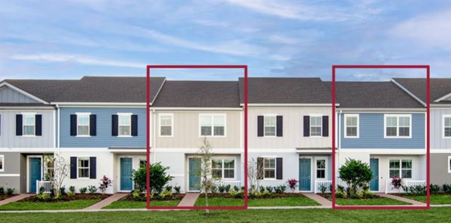 Touwnhouse à Apopka, Floride 3 chambres, 154.4 m2 № 2418902