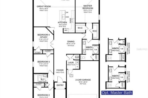 Villa ou maison à vendre à Ocala, Floride: 4 chambres, 186.18 m2 № 2312274 - photo 2
