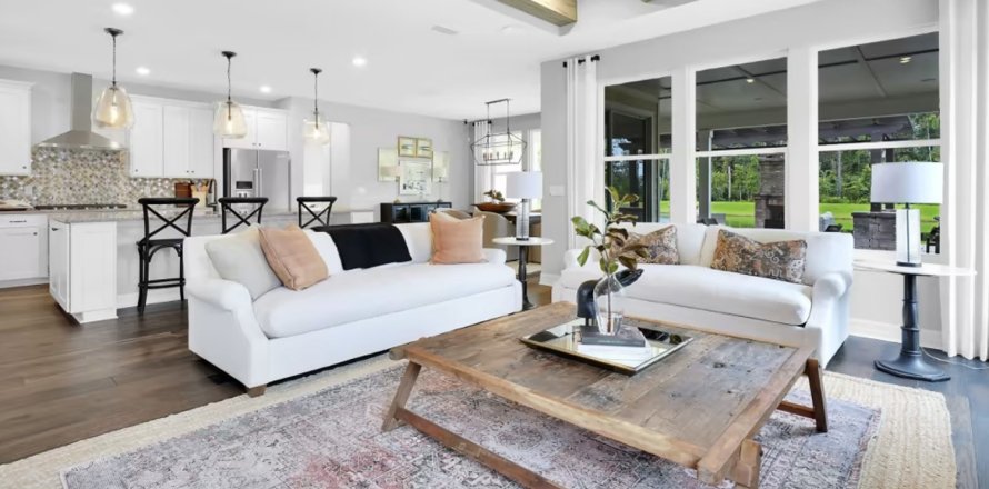 Townhouse in ESTATES AT LAKEVIEW PRESERVE in Winter Garden, Florida 5 bedrooms, 269 sq.m. № 103064