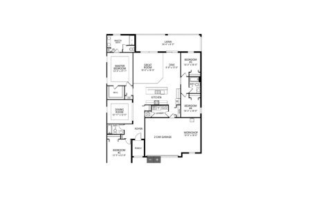 House floor plan «House», 4 bedrooms in Elegant Manor Estates