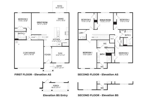 Купить виллу или дом в Алачуа, Флорида 4 комнаты, 233.74м2, № 1745000 - фото 17