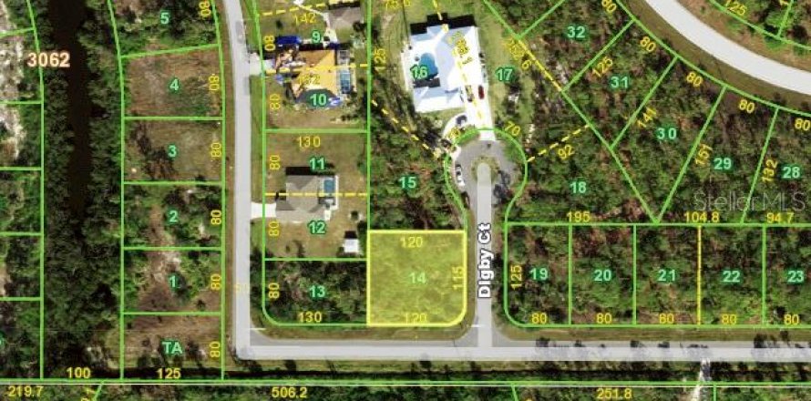 Land in Port Charlotte, Florida № 2159207