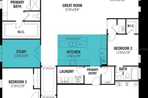 House in Dade City, Florida 4 bedrooms, 242.1 sq.m. № 2095272 - photo 2