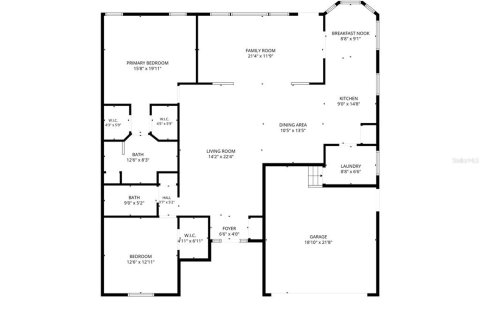 House in Spring Hill, Florida 2 bedrooms, 170.48 sq.m. № 2416693 - photo 2