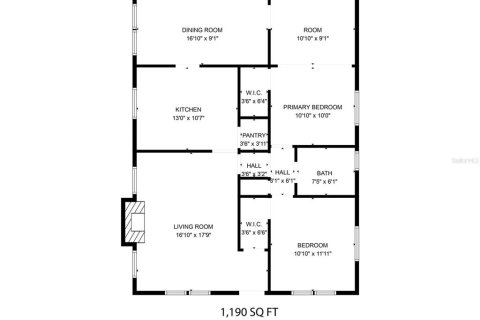 Villa ou maison à vendre à Dunnellon, Floride: 2 chambres, 83.61 m2 № 1910253 - photo 4