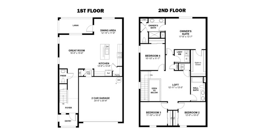 Adosado en ASPIRE AT HAWKS RIDGE en Port St. Lucie, Florida 3 dormitorios, 208 m2 № 62504