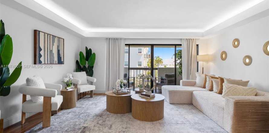 Condominio en Coral Gables, Florida, 3 dormitorios  № 2052091