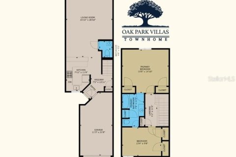Townhouse in Saint Petersburg, Florida 2 bedrooms, 102.94 sq.m. № 2195476 - photo 15
