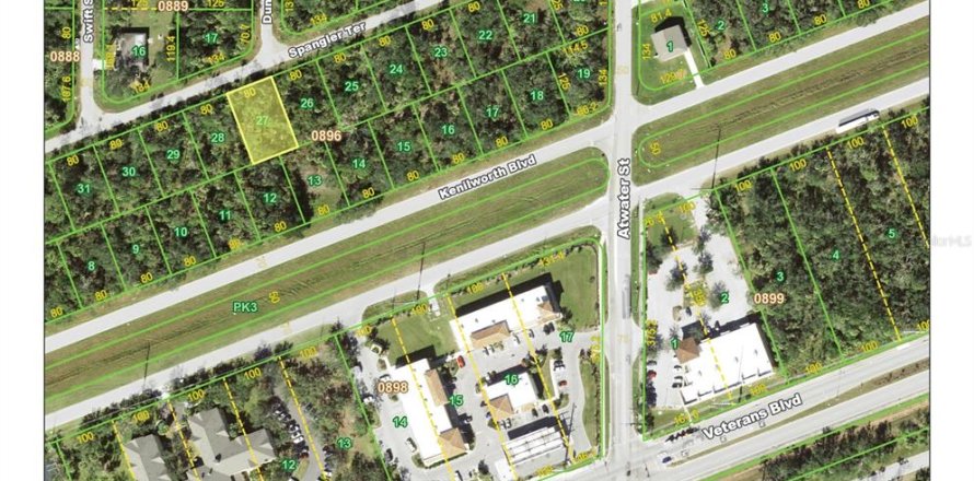 Land in Port Charlotte, Florida № 2205854