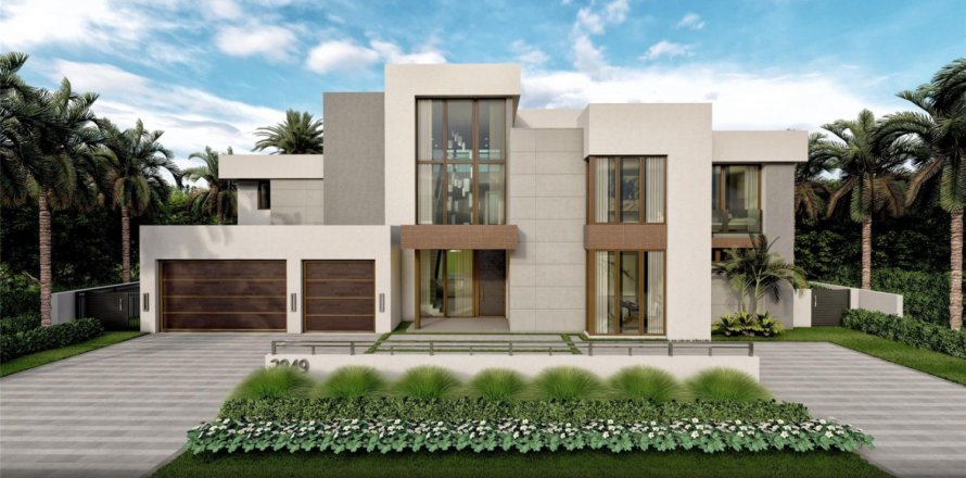 House in Fort Lauderdale, Florida 5 bedrooms, 597.92 sq.m. № 1076928