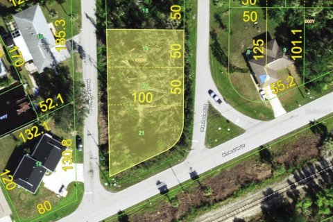 Terreno en Punta Gorda, Florida № 2195227