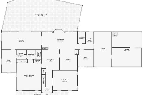 House in Pinellas Park, Florida 5 bedrooms, 301.75 sq.m. № 2200790 - photo 9