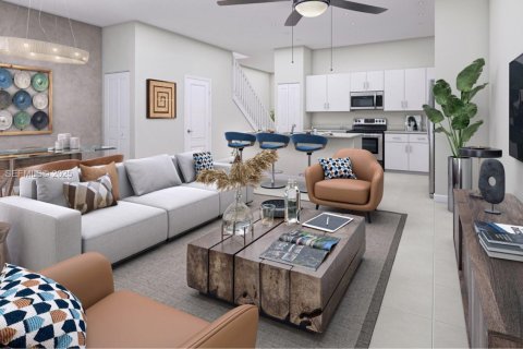 Снять в аренду таунхаус в Хомстед, Флорида 4 спальни, 173.91м2, № 1989794 - фото 1