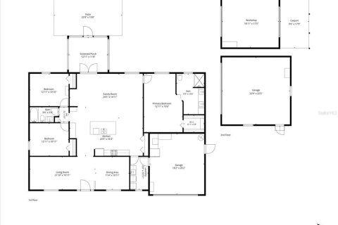 Casa en venta en Weeki Wachee, Florida, 3 dormitorios, 185.8 m2 № 2218463 - foto 7