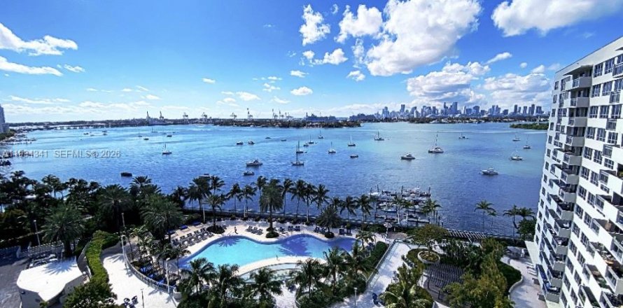 Кондоминиум с 2 спальнями в Майами-Бич, Флорида № 2055917