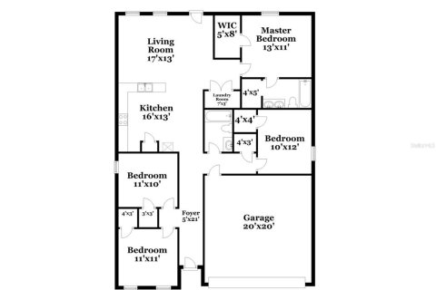 Casa en alquiler en Poinciana, Florida, 4 dormitorios, 130.06 m2 № 1910412 - foto 16