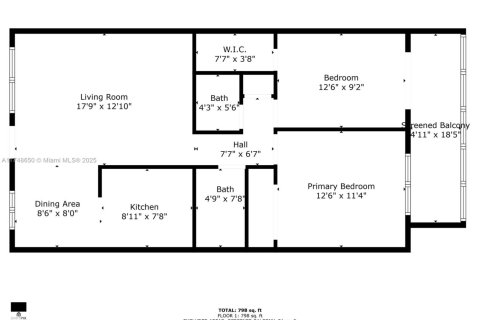 Condo in West Palm Beach, Florida, 2 bedrooms  № 1700324 - photo 3