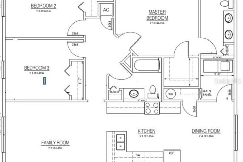 Duplex in Tampa, Florida 6 bedrooms, 263.84 sq.m. № 2206055 - photo 3