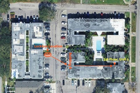 Condo in Tampa, Florida, 1 bedroom  № 2379235 - photo 22