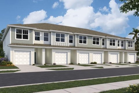 Touwnhouse à Jacksonville, Floride 3 chambres, 141.12 m2 № 2412521