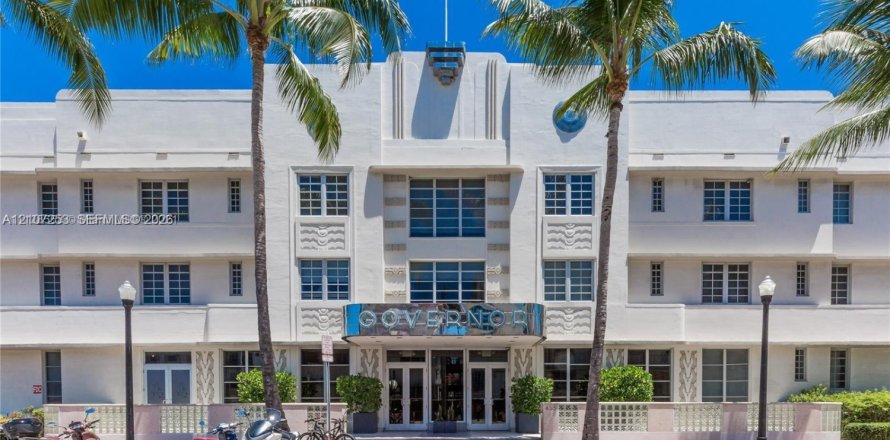 Condo in Miami Beach, Florida, 1 bedroom  № 2432535