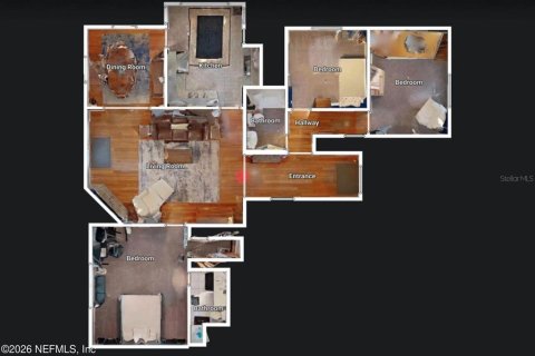 House in Jacksonville, Florida 3 bedrooms, 127.37 sq.m. № 2396365 - photo 23