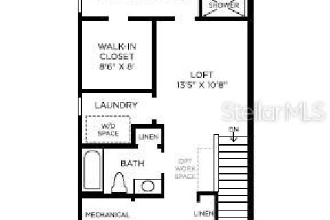 Townhouse in Winter Garden, Florida 4 bedrooms, 188.68 sq.m. № 2106962 - photo 3