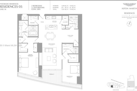 Condo in Miami, Florida, 2 bedrooms  № 1762749 - photo 19