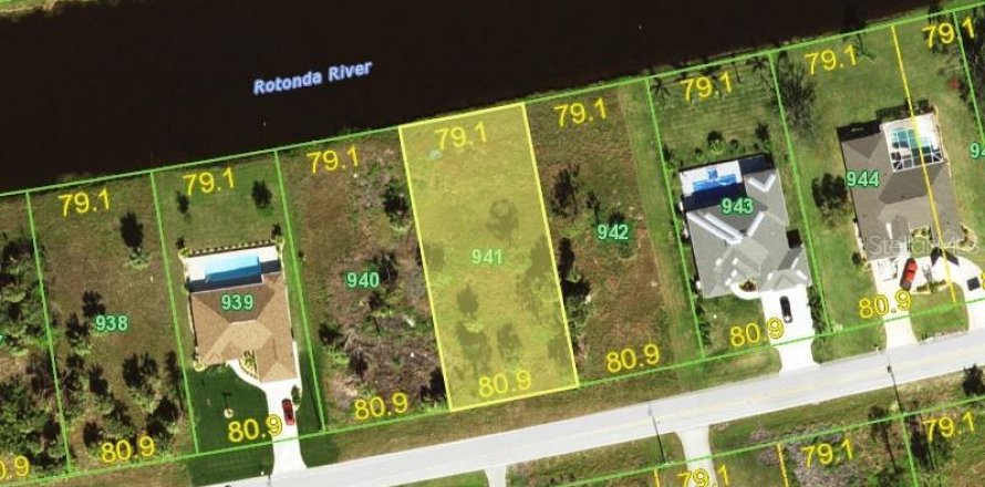 Terreno en Rotonda, Florida № 1855489
