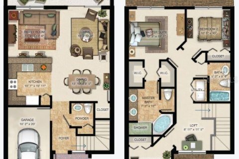 Adosado en alquiler en Orlando, Florida, 3 dormitorios, 155.98 m2 № 1802179 - foto 18