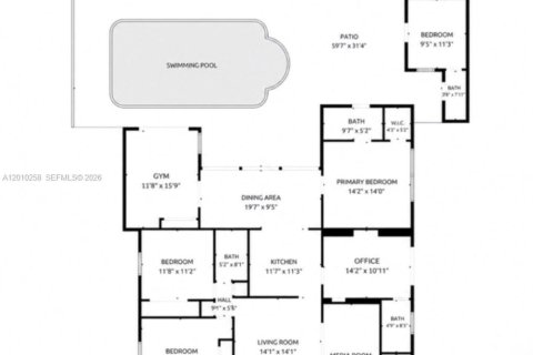 House in Wilton Manors, Florida 4 bedrooms, 178 sq.m. № 2072907 - photo 9