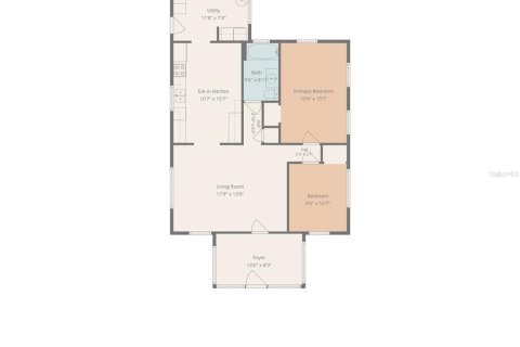 House in Kissimmee, Florida 2 bedrooms, 97.36 sq.m. № 2391447 - photo 4