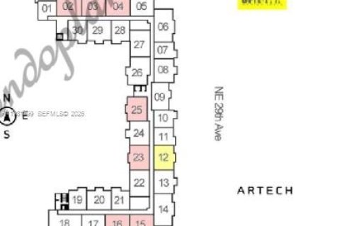 Купить кондоминиум в Авентура, Флорида 2 спальни, 99.68м2, № 2154344 - фото 18