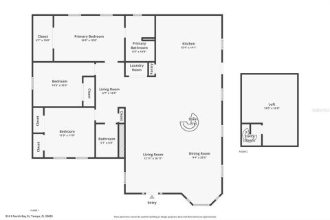 Casa en venta en Tampa, Florida, 3 dormitorios, 185.71 m2 № 2113889 - foto 29