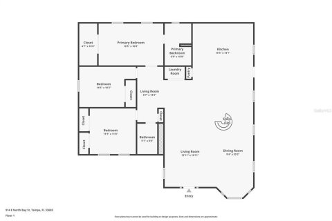 Casa en venta en Tampa, Florida, 3 dormitorios, 185.71 m2 № 2113889 - foto 30
