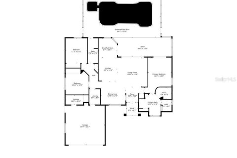 House in Homosassa, Florida 3 bedrooms, 165.92 sq.m. № 1590751 - photo 5