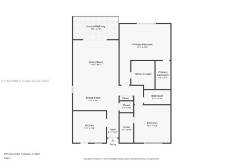 Condo in Plantation, Florida, 2 bedrooms  № 1839144 - photo 28