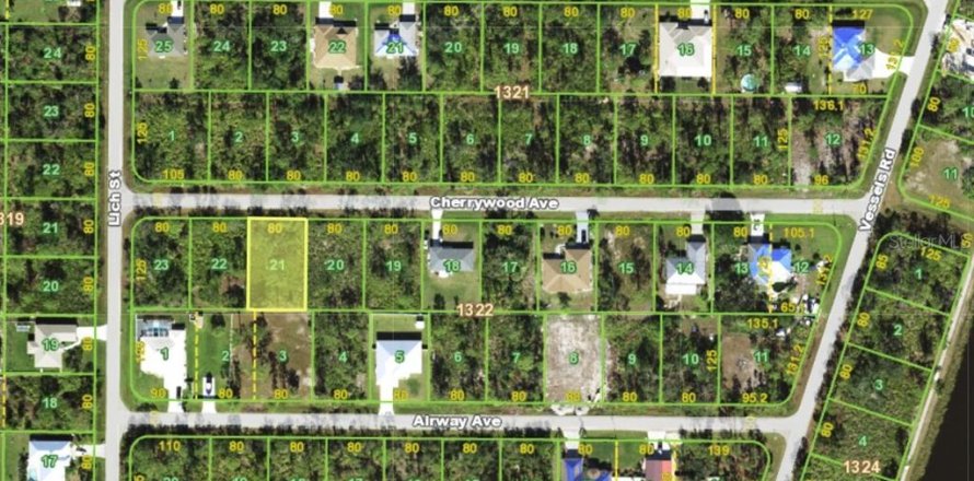 Terrain à Punta Gorda, Floride № 2211143