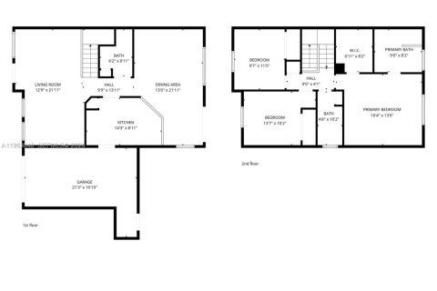 Снять в аренду виллу или дом в Майами, Флорида 3 спальни, 141.95м2, № 2026415 - фото 7