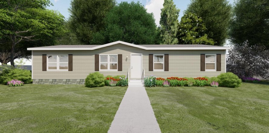 House in De Funiak Springs, Florida 4 bedrooms, 137.03 sq.m. № 558540