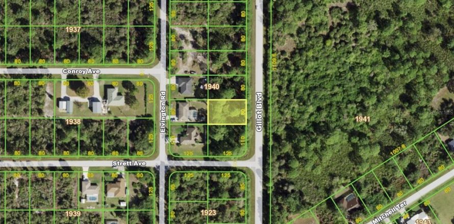 Terreno en Port Charlotte, Florida № 2159032