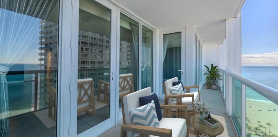 Condominio en Fort Lauderdale, Florida, 1 dormitorio № 855501
