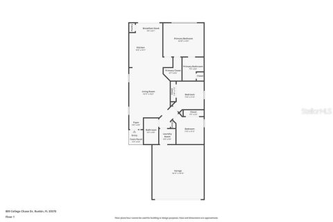 Villa ou maison à louer à Ruskin, Floride: 3 chambres, 118.45 m2 № 2380367 - photo 2