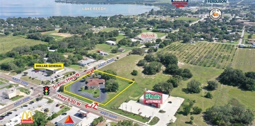Propiedad comercial en Frostproof, Florida 361.02 m2 № 1155990