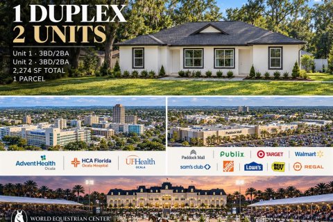 Immobilier commercial à Ocala, Floride 6 chambres, 211.26 m2 № 2406512