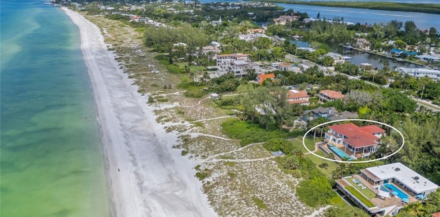 House in Longboat Key, Florida 5 bedrooms, 519.88 sq.m. № 1436221