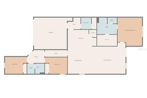 House in Land O' Lakes, Florida 3 bedrooms, 181.16 sq.m. № 1680152 - photo 25