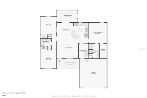 Casa en venta en The Villages, Florida, 3 dormitorios, 129.32 m2 № 2296379 - foto 4